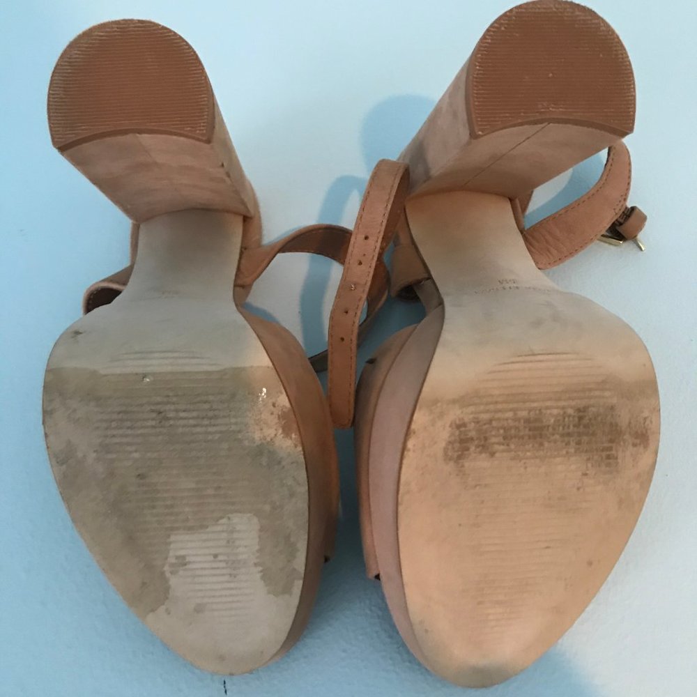 Steve Madden kierra sandal heel in nubuck - Picture 2 of 4